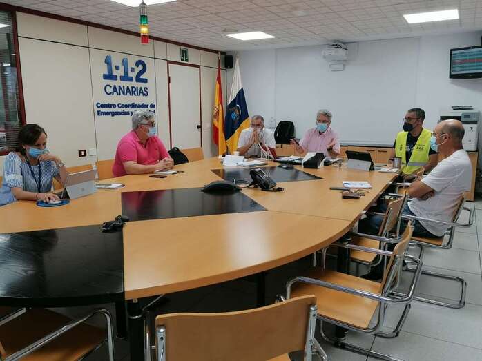 Reunión del comité científico del PEVOLCA/TA.